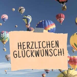 Gutscheinkarte Herzlichen Glückwunsch