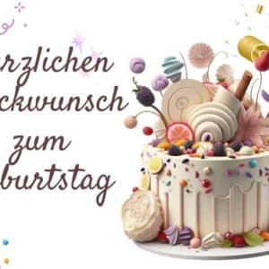 Gutscheinkarte zum Geburtstag