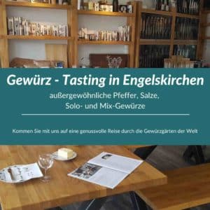 Gewürz Tasting in Engelskirchen am 31. Mai 2023