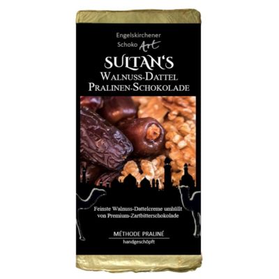 Sultan’s Walnuss Dattel Pralinen Schokolade
